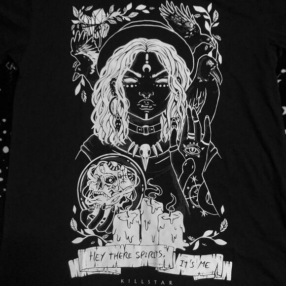 Killstar Spirit Witch Relaxed Top - Picture 3 of 3